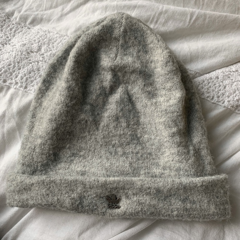 Grey Adidas Beanie
